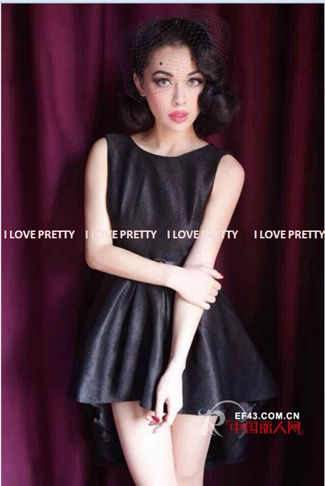 I LOVE PRETTY 小黑裙让你绽放优雅时尚的魅力