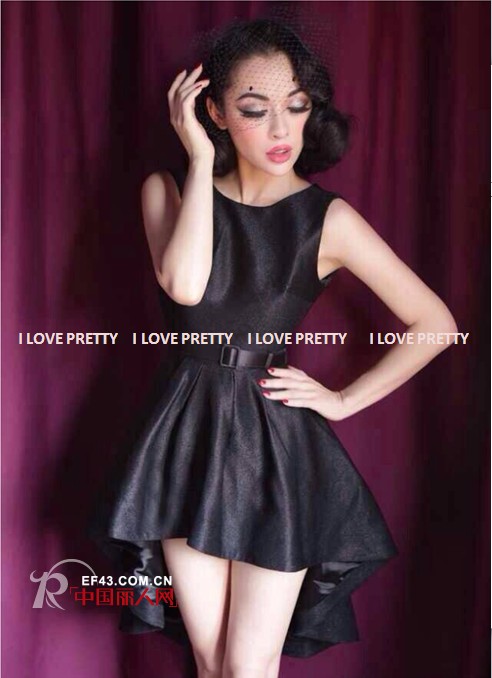 I LOVE PRETTY 小黑裙让你绽放优雅时尚的魅力