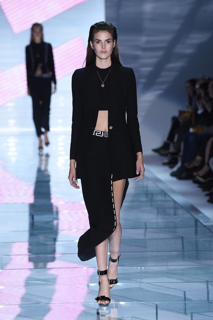 米蘭時裝周Versace 2015春夏女裝發布