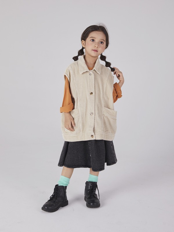 女孩子秋季文艺穿搭 Branca童装穿出秋季的美
