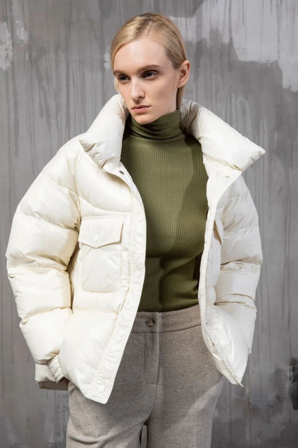 羊绒羊毛外套很暖吗 CARABLUE女装新款上市