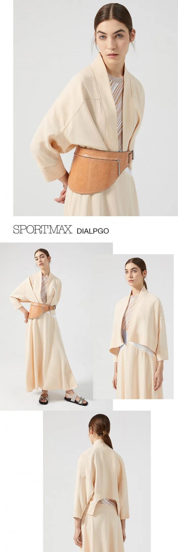 MaxMara女装品牌用艺术的手法对话服装