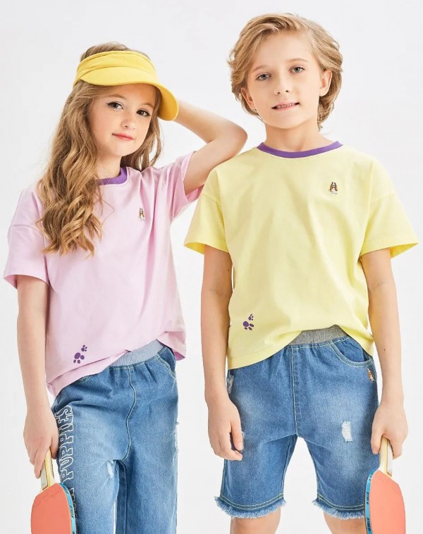 时髦百搭的夏季童装T恤 HushPuppies新款上市