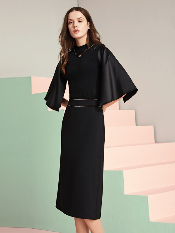 黑色连衣裙的魅力 这样穿简直就是炸街利器