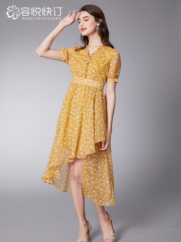 今夏最火單品“淡黃色長裙”美到不像話!