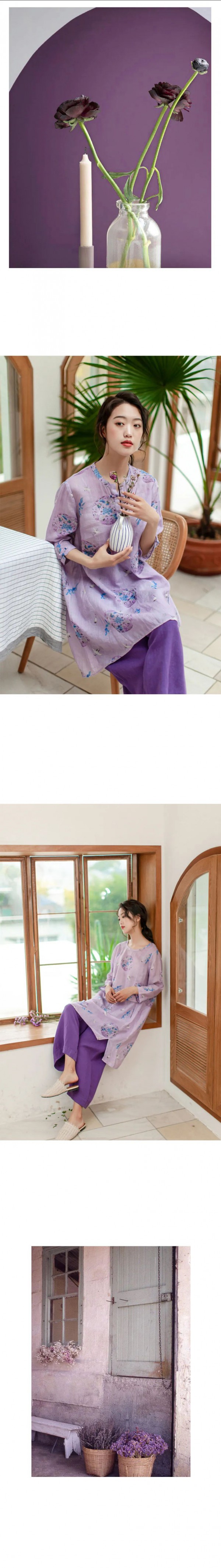 DOLAN都兰女装2020春夏新品之中国紫