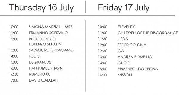 意大利時尚管理機構 首次公布將于今年7月在線舉辦的米蘭時裝周的詳細日程安排表