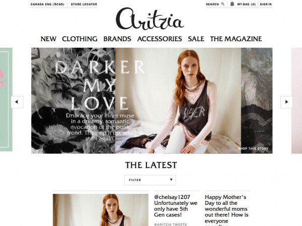 加拿大女装时尚品牌Aritzia2022财年业绩报告 净利扭亏为盈