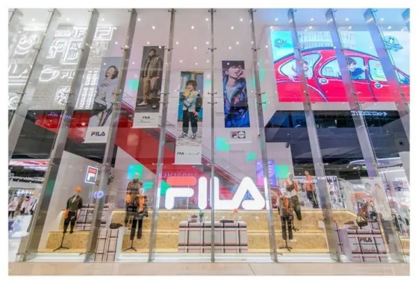 FILA全球第二家全新概念店落地程度IFS商场