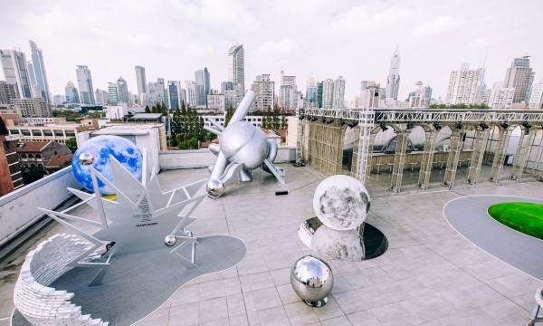 中国设计师品牌bosie在上海举办天台互动展