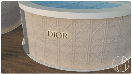 Dior 在迪拜新开的快闪店 这些房子竟是 3D 打印的
