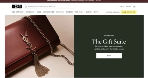 美国二手奢侈品包袋寄售网站 Rebag 完成3300万美元E轮融资