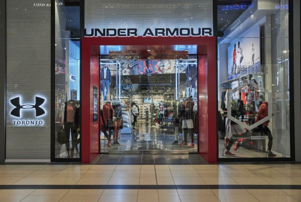 UnderArmor安德玛品牌之家在加拿大埃德蒙顿开业