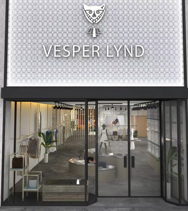 Vesper Lynd女装重庆步行街300平旗舰店即将开业！预祝开业大吉！