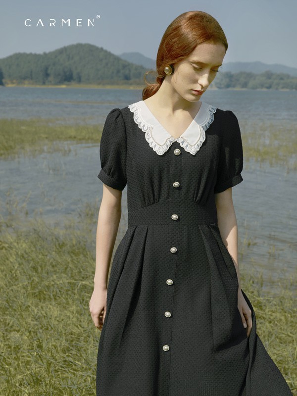夏季黑白裙子搭配 溫柔可愛風&優雅氣質風哪款適合你？