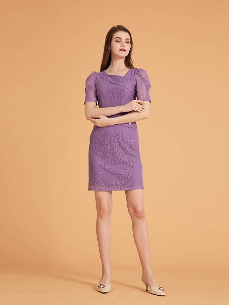 紫色裙子怎么挑选 半身裙和连衣裙哪款更好看