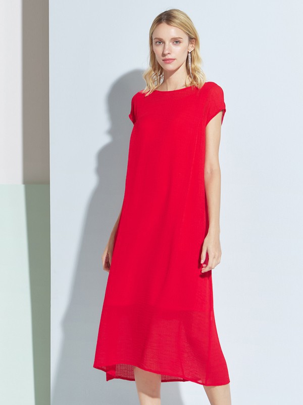 夏天红色连衣裙怎么搭配 什么款式的连衣裙更好看