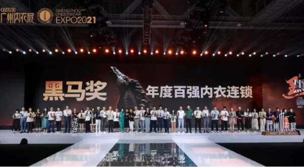 恭贺都市新感觉荣获2021年中国内衣黑马奖年度百强！