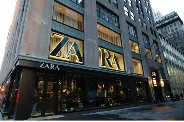 2021上半财年Zara公司销售增长49%至119亿欧元