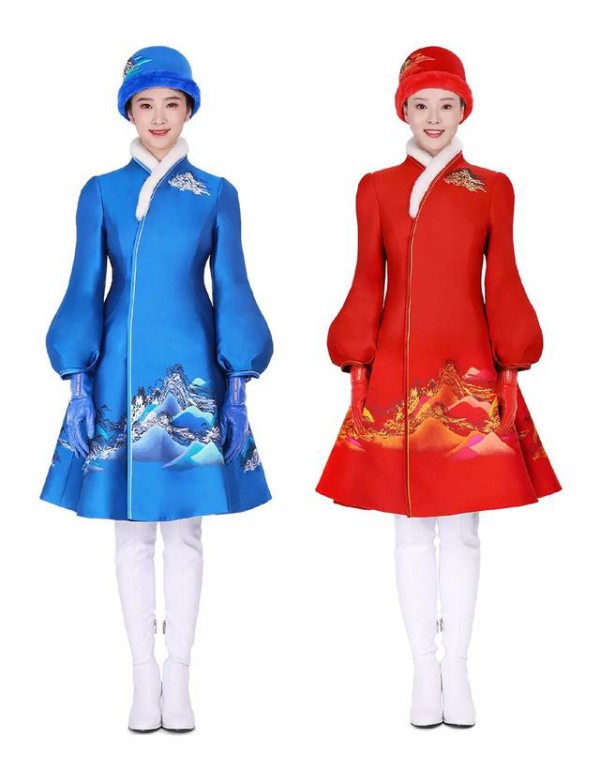 北京2022年冬奥会和冬残奥会颁奖礼仪服装发布