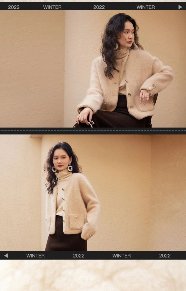 ROCOCO| 柔软的毛绒外套搭配,让时髦与温度并存！
