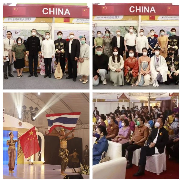 泰国孔敬国际丝绸节 中国展区位于场馆核心位置