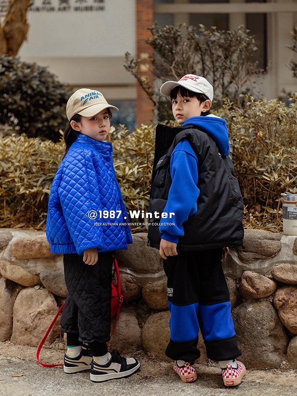 1987°童装冬日新品 厚实百搭 舒适保暖