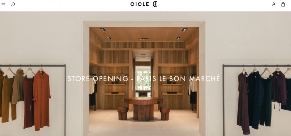 之禾集团旗下高端女装品牌ICICLE于巴黎开设第二家门店