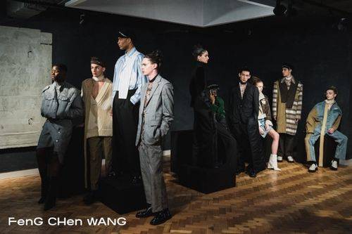 中国先锋设计师品牌Feng Chen Wang于2022年伦敦时装周推出缺憾亦美系列