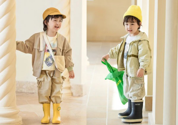 5岁男生日系工装风穿搭！有一个儿子该如何给他打扮？
