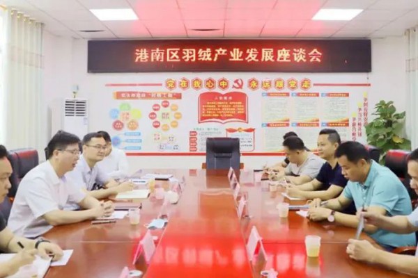 贵港召开羽绒产业发展座谈会,为未来羽绒产业发展谋划方向