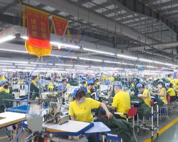 加速建设全国知名纺织服装基地,安徽申洲国际单日产能达15万件！