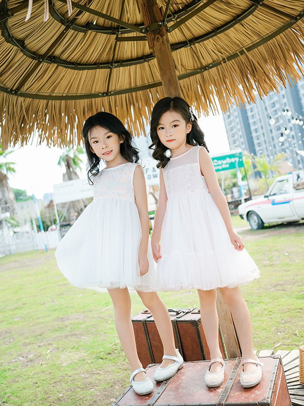 适合4-7岁的姐妹穿搭 夏季女童服装怎么搭配可爱又清新