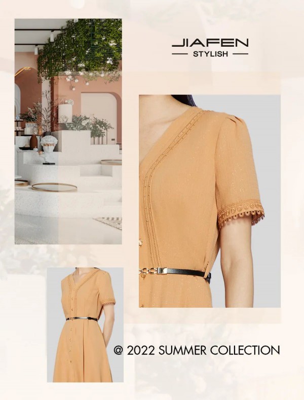 JIAFEN STYLISH佳纷时尚丨橙色系穿搭 带你演绎橘子味夏天