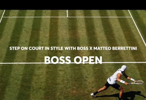 德国高级时装品牌 BOSS 成为魏森霍夫网球公开赛冠名赞助商