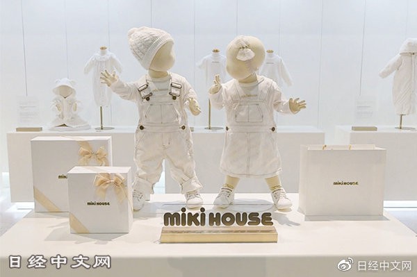 日本高级儿童时装品牌mikihouse将在中国等地推出3倍贵的童装