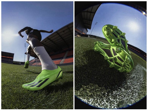 adidas联手《瑞克和莫蒂》推出X SPEEDPORTAL足球鞋