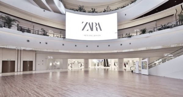 ZARA全新形象店于上海太阳宫开业 总面积近3000�O