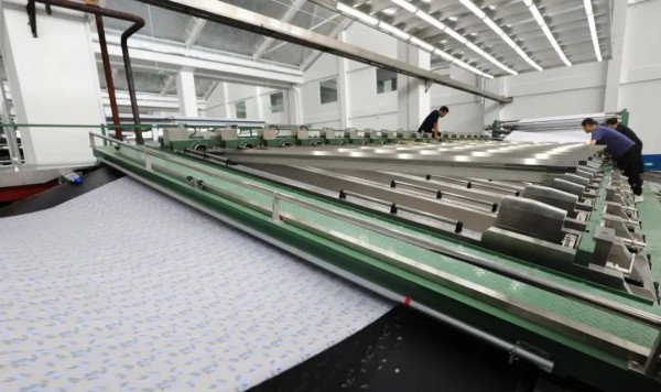 山东这家纺织企业特宽幅绿色智能印染项目,首条生产线贯通试生产！