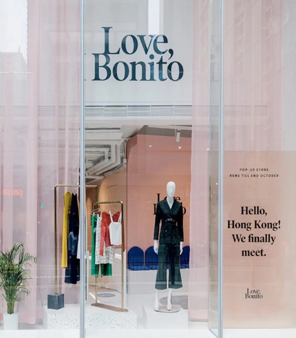 获多轮融资的新加坡女性时尚品牌「Love, Bonito」登陆香港开设旗舰店