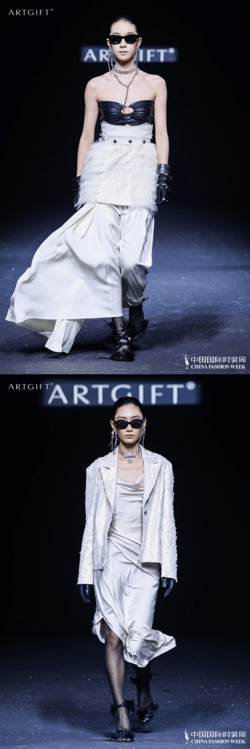 ArtGift2023春夏系列“莎华”亮相中国国际时装周