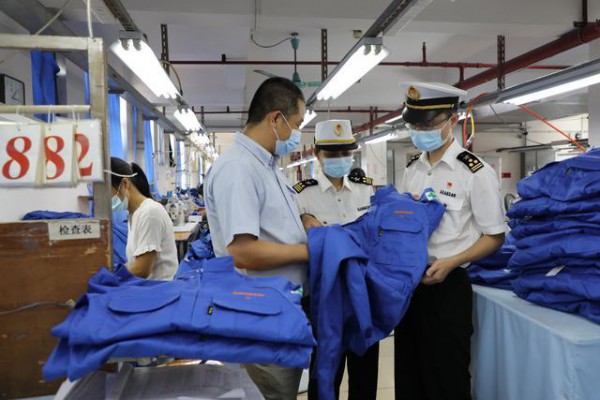 前8月广州关区出口纺织服装产品超1.8亿元