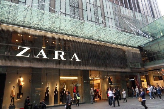 Zara母公司上半年收入大涨逾24% 净赚18亿欧元