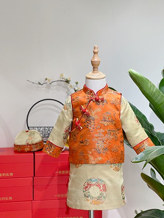 新潮中國風寶寶禮服  一禮予你童裝盡顯東方美學
