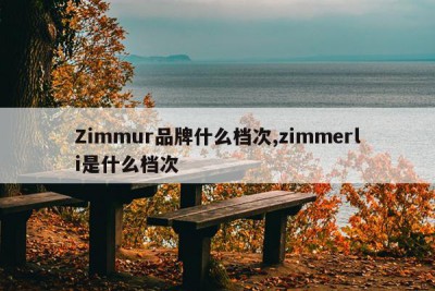 Zimmur品牌什么档次,zimmerli是什么档次
