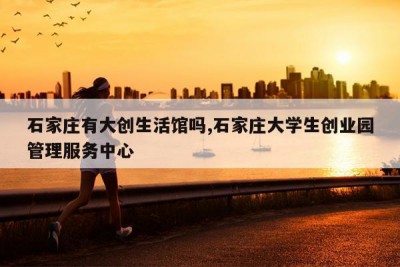 石家庄有大创生活馆吗,石家庄大学生创业园管理服务中心