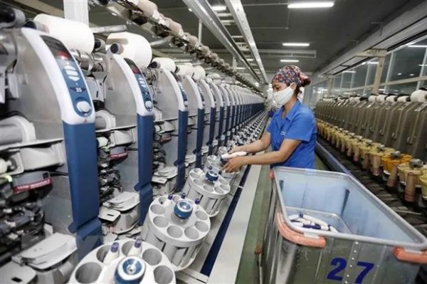越南纺织品出口重拾增长