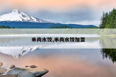 米尚水饺,米尚水饺加盟