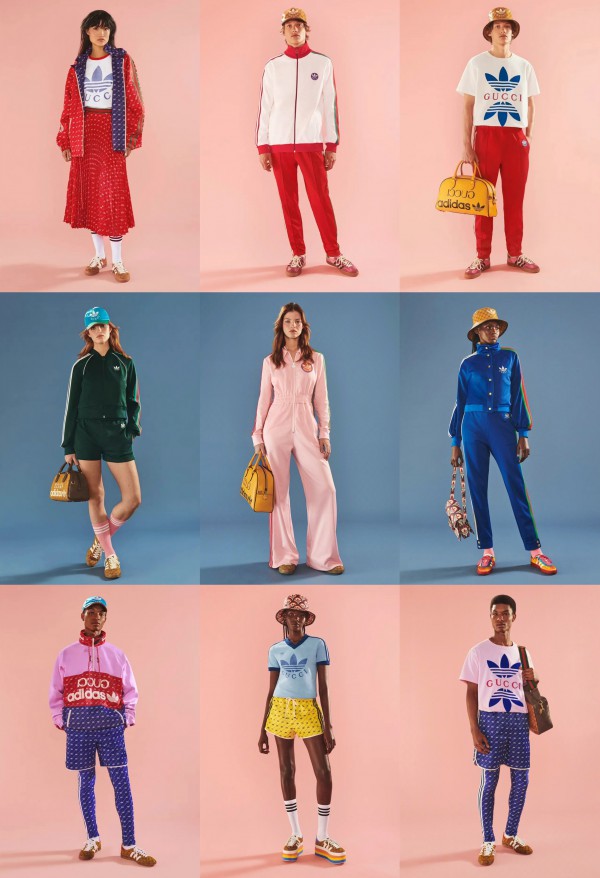 Gucci × adidas 23 春夏掀起复古运动风潮