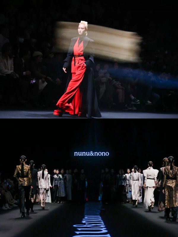 原创设计师品牌nunu&nono亮相2023中国国际时装周